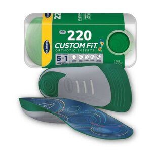 Dr. Scholls Custom Fit Orthotic Inserts CF 220 3/4 Length